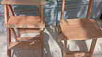 سلم خشب زان 3 أو 4 درجات قابل للتحويل إلى كرسي من كولدير01013518080 - صورة 2