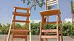 سلم خشب زان 3 أو 4 درجات قابل للتحويل إلى كرسي من كولدير01013518080 - صورة 4