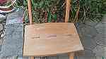 كرسى سلم من خشب زان قابل للتحويل 2 ف1 يصلح للمنازل والمخازن والصيدليات - Image 4