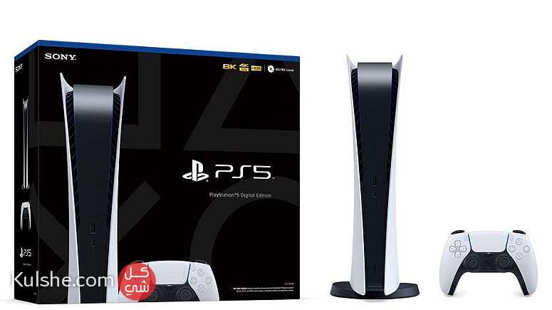 Sony PlayStation 5 Console Disc إصدار رقمي PS5 - صورة 1