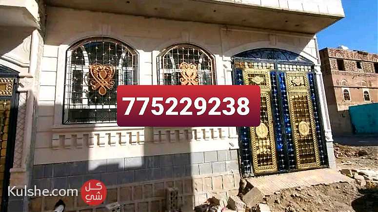 بيت للبيع في صنعاء واجهة حجر - صورة 1