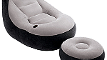 انتكس - أريكة قابلة للنفخ Sofa - Intex مقعد مع مسند قدمين نفخ - صورة 2