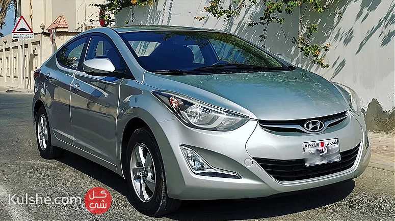 Hyundai Elantra 1.8 Model 2016 Bahrain agency - صورة 1
