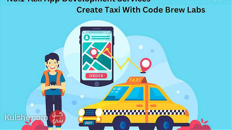 Professional Taxi App Development Company - Code Brew Labs - Image 1
