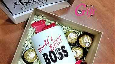 Big Boss Mug - تنسيق هدية لمدير