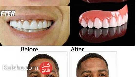 طقم اسنان مؤقت perfect smile ابتسامة هوليود مع منتج بيرفكت سمايل اسنان - صورة 1