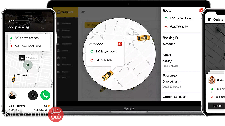 Reliable Taxi Dispatch Software Solution - Code Brew Labs - صورة 1