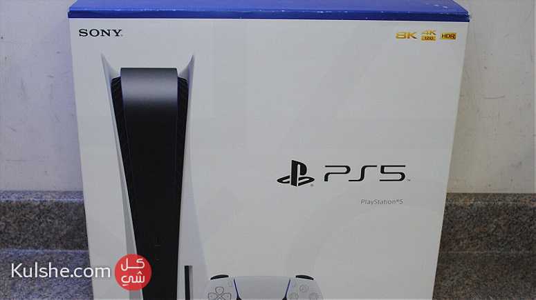 Brand New Sony Playstation Console PS5 Blu Ray Disc Edition White - صورة 1