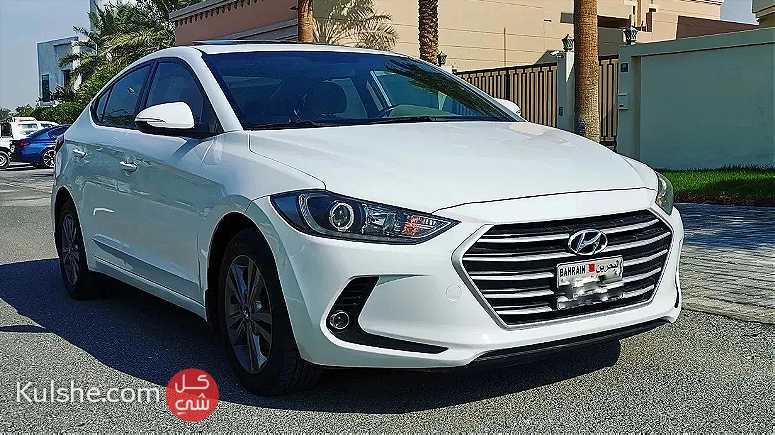 Hyundai Elantra 2.0 Model 2017 Full option Bahrain agency - Image 1