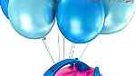 جهاز نفخ البالونات الكهربائي - محمول مزدوج منفاخ البالونات على الكهربا - صورة 1