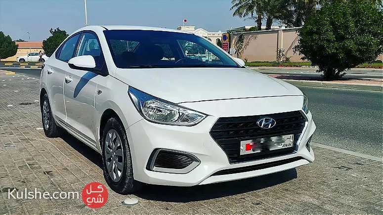 Hyundai Accent 1.4L Model 2019 Bahrain agency - Image 1