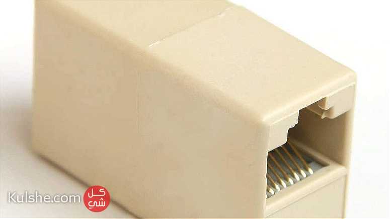 RJ45 Network Ethernet Lan Cable Female to Female Joiner Connector - صورة 1