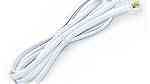 RJ11 to RJ11 Cable 5ft 1.5 Meters Telephone Line Extension White - Image 1