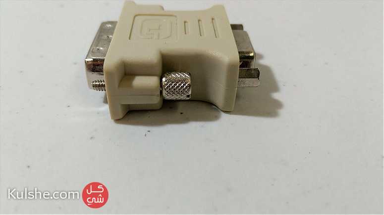 XFX Dual Link DVII (24 5 pin) Male to VGA Male Cable Adapter - صورة 1