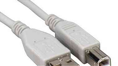 USB2.0 Cable USB Type A to USB Type B 1.8m 6feet Grey