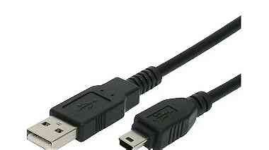 Male Type A USB 2.0 to Male Mini USB Cable 45cm