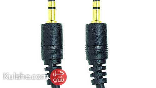 Audio cable 3.5mm 1.8 m 6feet - صورة 1