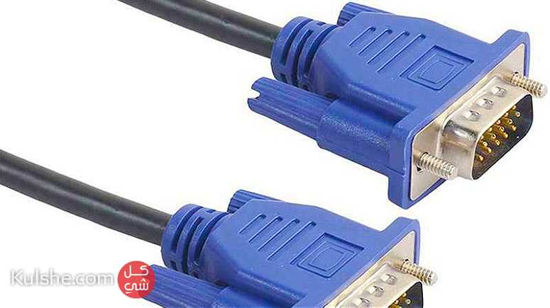 VGA to VGA Video Cable 1.5m 5ft for Computer PC Laptop to Monitor - صورة 1