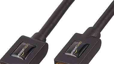 Amazon Basics USB 3.0 Extension Cable - 3 .3 Feet (2 Pack) Black