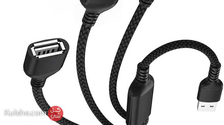 USB Splitter Y Cable 0.3M 1 Male to 4 Female USB-A - صورة 1