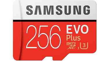 Samsung EVO Plus microSDXC Memory Card 256GB