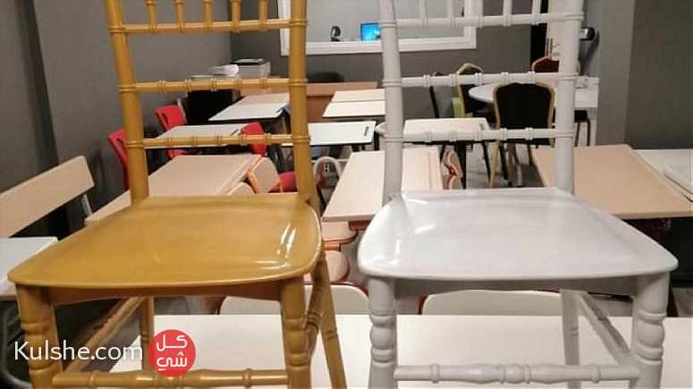 مقاعد مدرسيه وطاولات بجميع احجامها حسب الطلب - Image 1