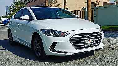 Hyundai Elantra 2.0 Model 2017 Full option Bahrain agency