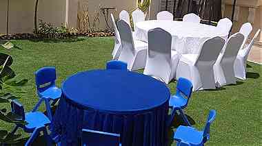 Rent chairs and tables for children for rental in Dubai.