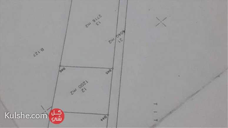 10 قطع اراضي للبيع في دار علوش قليبية - صورة 1