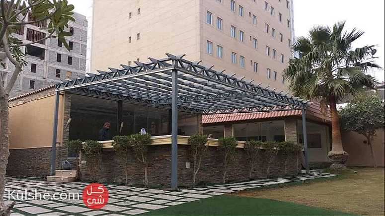 مظلات برجولات حدائق الرياض-مظلات حدائق الرياض. مؤسسه الشهري - صورة 1