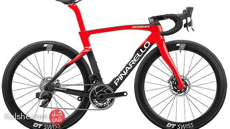 2022 Pinarello Dogma F Red eTap AXS Disc Road Bike - Image 1