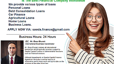 We Offer Business Loan AND Project Funding