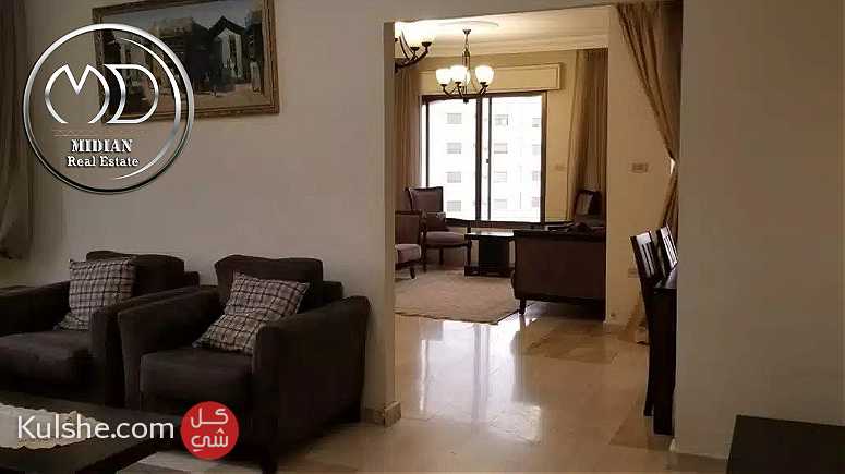 شقة مفروشة للايجار السابع قرب السيفوي مساحة 170م طابق ثالث بسعر مناسب - Image 1