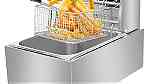 قلايات مطبخ بالزيت قلايه زيت كهربائية ستيل الاصلية قلايات بطاطا دجاج - Image 3