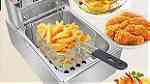 قلايات مطبخ بالزيت قلايه زيت كهربائية ستيل الاصلية قلايات بطاطا دجاج - Image 10