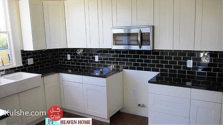 مطابخ بيضاء كلاسيك- خلى مطبخك مميز مع شركة هيفين هوم 01287753661 - صورة 1