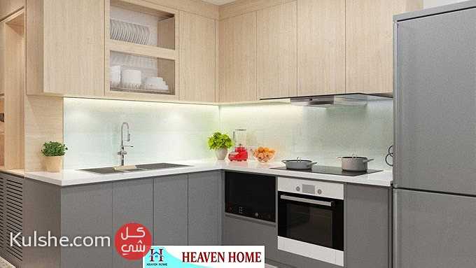 مطابخ خشب مودرن الوان- خلى مطبخك مميز مع شركة هيفين هوم 01287753661 - Image 1