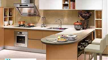 مطبخ مودرن صغير- خلى مطبخك مميز مع شركة هيفين هوم 01287753661