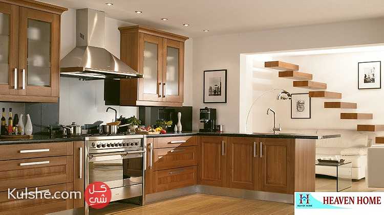 مطابخ حديثة خشب-خلى مطبخك مميز مع شركة هيفين هوم 01287753661 - Image 1