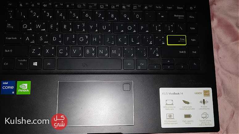ASUS laptop.  Acer monitor . gaming keyboard - صورة 1