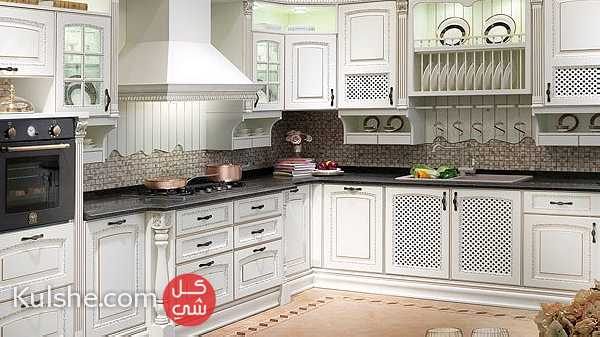 مطبخ ابيض كلاسيك-خلى مطبخك مميز مع شركة هيفين هوم 01287753661 - Image 1
