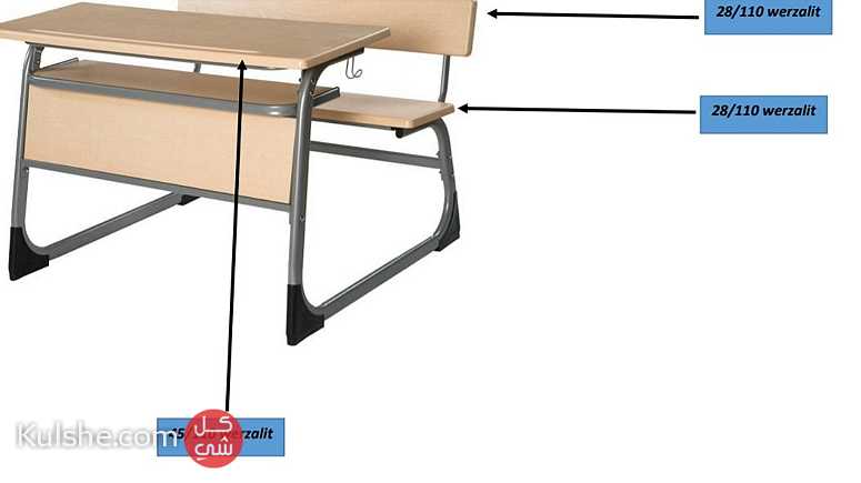 مقاعد مدرسية تركية - Image 1