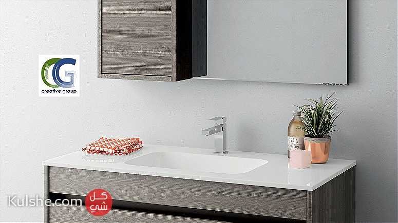 تصميمات وحدات حمامات مصر-شركة كرياتف جروب للمطابخ والاثاث 01270001658 - Image 1