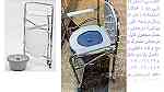 الكراسي المتحركة - حمامات للمرضى كرسي حمام طبي مع 4 عجلات يمكن - Image 6