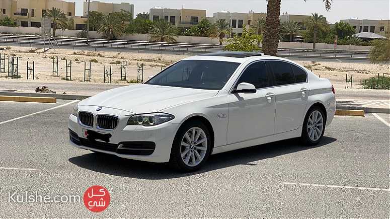 BMW 528i  2014 (White) - صورة 1