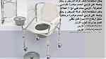 كرسي حمام قابل للطي كراسي الحمام للمرضى بعجلات - مستلزمات طبية الكراسي - Image 8