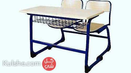 مقاعد مدرسية وطاولات وكراسي مطاعم واجتماعات - Image 1