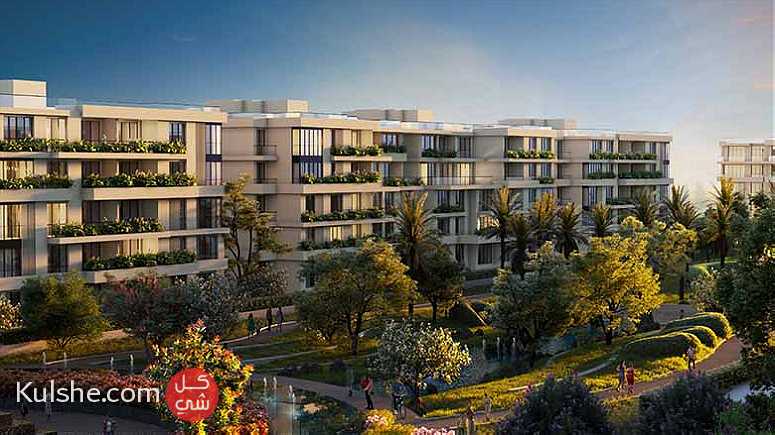 شقة 125م للبيع بالتقسيط في التجمع الخامس في بلو تري سكاي ابو ظبي - Image 1