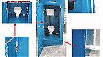 حمام متنقل فيبر  من شركة الاهرام للفيبر جلاس عازل للامطارالوانه ثابته - صورة 3