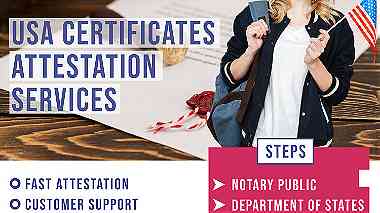 US Certificate Attestation in Abu Dhabi